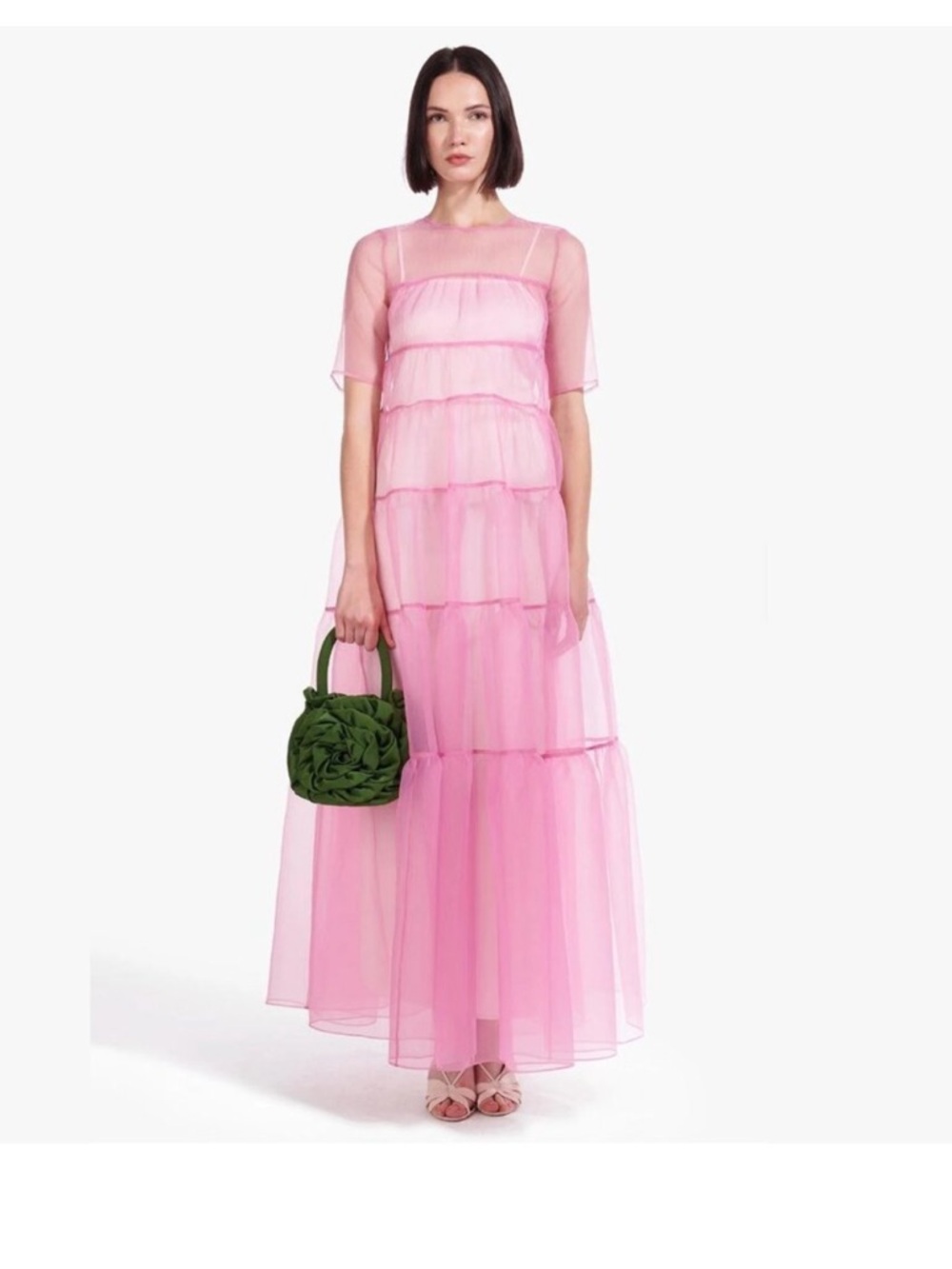 NWT Staud Hyacinth tiered dress